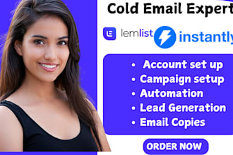 be your lemlist cold email outreach expert