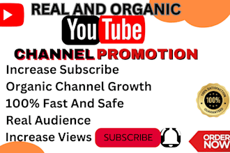 do youtube channel promotion video marketing