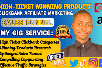 do high ticket digistore24 products clickbank affiliate marketing sales funnel