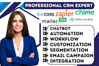 kvcore follow up boss chime zapier integration jobnimbus procore lead tracking