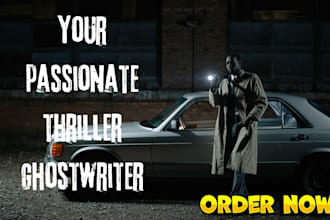 be your passionate thriller ghostwriter