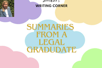 help you with a research and summaries