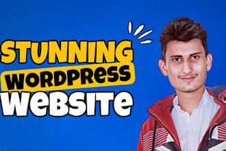 build a professional construction, handyman, junk removal wordpress website