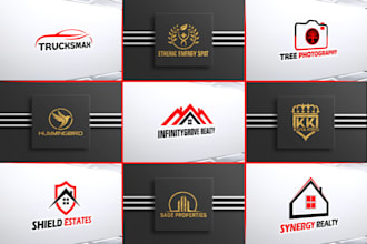 do modern minimalist luxury business logo design
