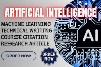 write your artificial intelligence, robotics, machine learning, neural network