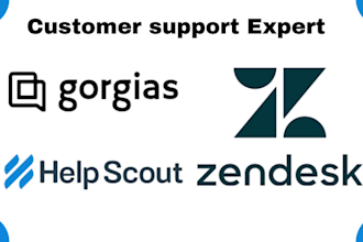do zendesk helpscout and gorgias customer support service virtual assistant