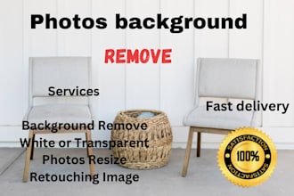 remove  background from image, transparent or white