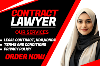write legal contracts, agreements, nda, terms and conditions, privacy policy