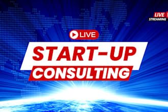 be your business coach, consultant, mentor, strategist for business startups