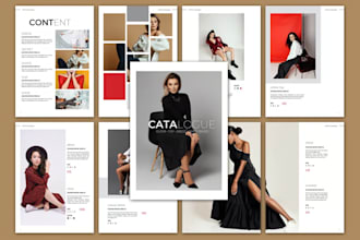 design product catalog, sell sheet, magazine, lookbook, catalogue, brochure