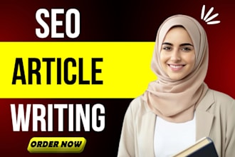 do SEO article writing, blog post writing and content writing