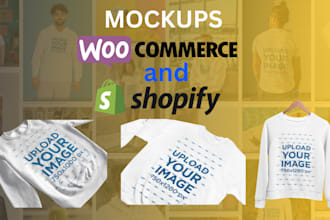 create product mockups for your woocommerce and shopify store
