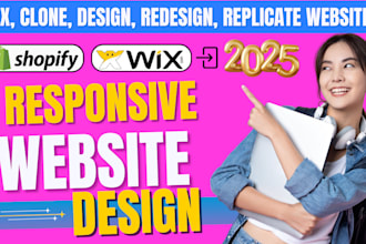 copy, design and redesign shopify dropshipping store, migrate to shopify store