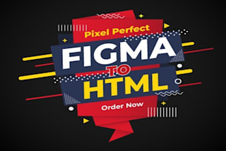 convert xd to html , figma to html , bootstrap 5