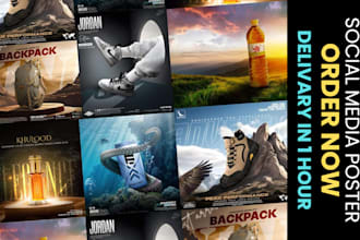 do premium facebook instagram social media poster