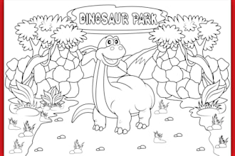 make line art drawing for coloring book or any images