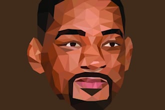 create low poly art for you