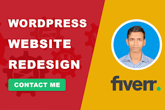 clone, copy, redesign or revamp wordpress website