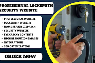 design locksmith website window door installation website locksmith landing page