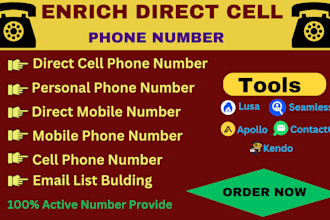 find active cell phone numbers, mobile numbers and email