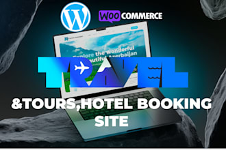 build your travel tour and hotel booking website woocommerce