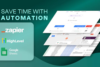 automate your workflow with zapier gohighlevel and google sheets