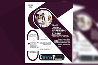 design professional corporate flyer