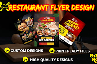 restaurant flyer design restaurant logo restaurant banner restaurant poster