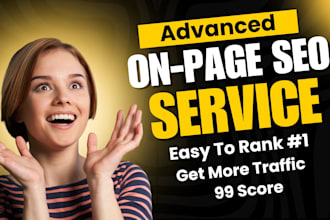 do website onpage SEO for top ranking with rankmath yoast on page for wordpress