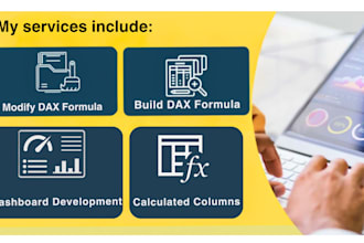create or modify any power bi KPI and advanced dax measures