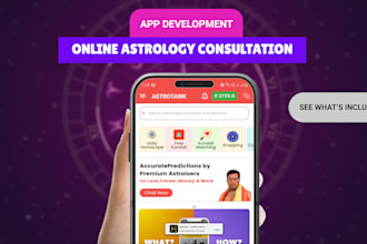 develop an astrology, horoscope app and website like co star and astrotalk