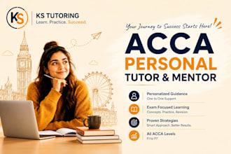 be your acca personal tutor and mentor