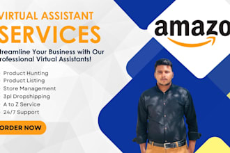 be your amazon fba, amazon fbm virtual assistant