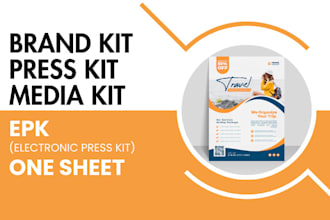 craft a magnetic PR speaker podcast 1 sheet media press kit that gets you booked