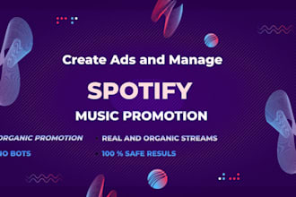 create and run ads to promote your spotify music