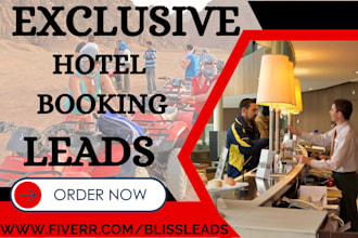 generate hotel booking travel agency airbnb vacation tour restaurant leads