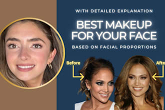 find the best makeup style for your face