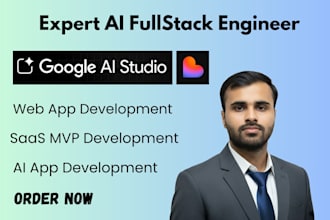 build full stack website with google ai studio with nextjs