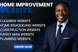 design home improvement website home remodeling website home cleaning website