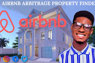 find the best properties for airbnb arbitrage in the USA