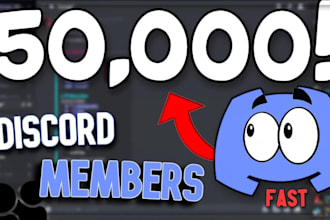 boost, grow and advertise your discord server, organic growth to get real member