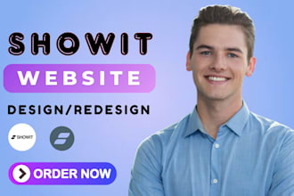 design showit website, showit customization, showit template