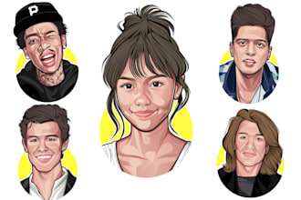 draw avatar cartoon from photo