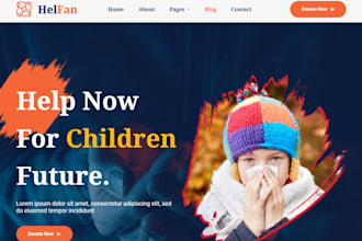 build charity website, donation website crowdfunding, nonprofit ngo website