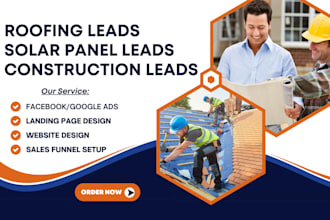 generate roofing leads solar panel leads solar installation construction leads