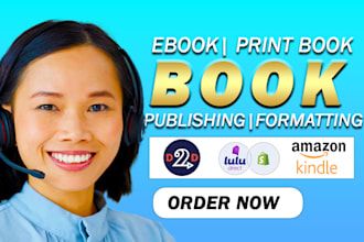 setup lulu publish amazon kdp amazon kindle d2d epub kpf mobi ebook formatting