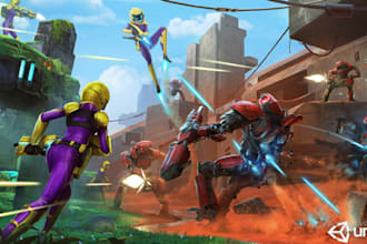 develop and design high quality mobile or indie games using unity