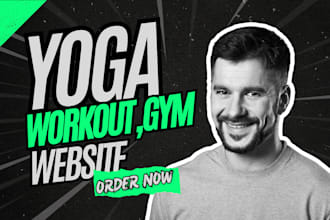 fitness gym sport yoga health, personal trainer, life coaching, workout website