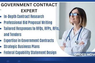government contract, bid proposal, rfp, rfi, rfq, win contract, grant proposal