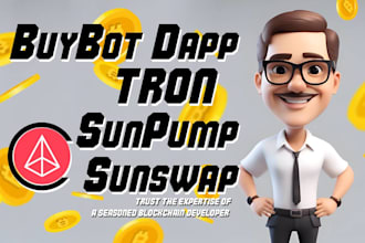 make sumpump and pump swap bot on solana, ton, sui